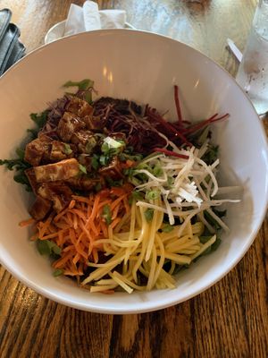 Bibimbap salad  at Kimchichanga in Riverside