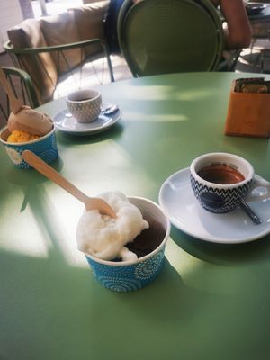Vegan Ice-cream at Cafe Dolce Vita in Mallorca