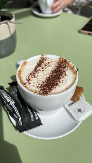 Cappuccino (Soymilk)  at Cafe Dolce Vita in Mallorca