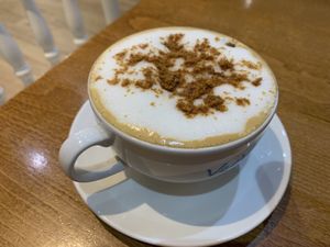 Veeva - Cinnamon crunch latte at VeeVa! in Cockermouth