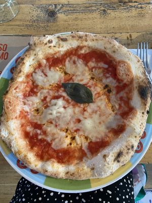 margherita with rice mozzarella  at Rossopomodoro - Milano Centrale in Milan