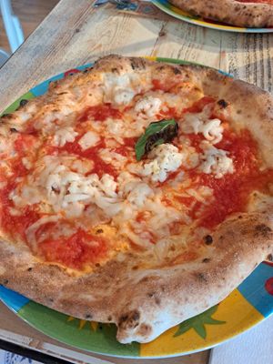 Margherita with vegan cheese at Rossopomodoro - Milano Centrale in Milan