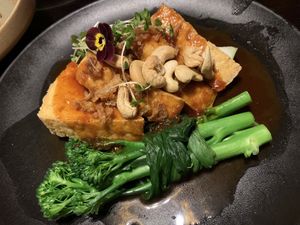 Chaophraya - Tofu with tamarind sauce at Chaophraya in Aberdeen