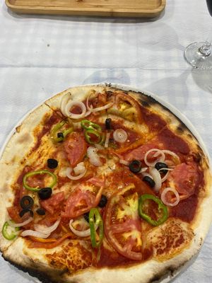   at Diego Bar Pizzeri Restorant in Dhermi