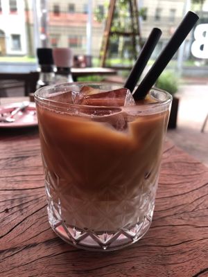 Iced latfe  at Post in Dordrecht