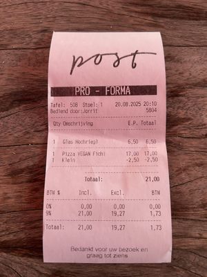 bill  at Post in Dordrecht