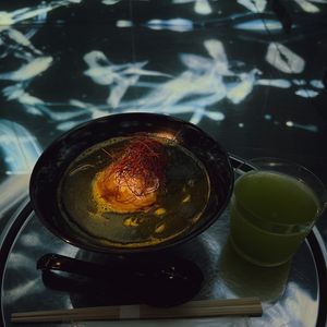 it’s such a rarity to find vegan ramen in japan. This one’s pretty good! After the exhibition definitely check the restaurant out. Its like a continuation of teamLab show  at Vegan Ramen UZU Tokyo in Tokyo