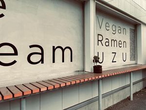 Outside  at Vegan Ramen UZU Tokyo in Tokyo