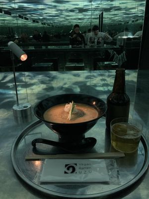   at Vegan Ramen UZU Tokyo in Tokyo