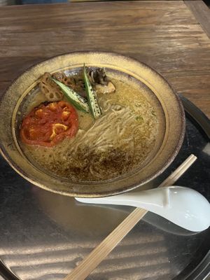   at Vegan Ramen UZU Tokyo in Tokyo