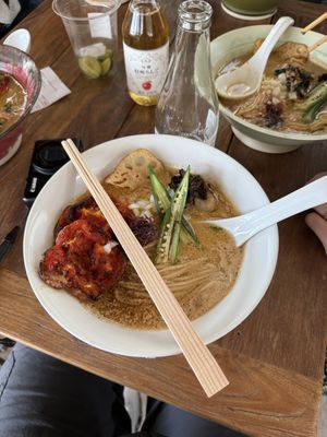   at Vegan Ramen UZU Tokyo in Tokyo