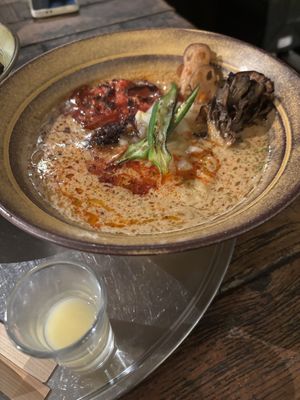   at Vegan Ramen UZU Tokyo in Tokyo