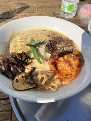   at Vegan Ramen UZU Tokyo in Tokyo