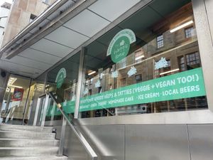 Front  at The Haggis Box in Edinburgh