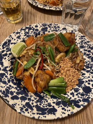 Pad Thai (without egg)  at Rosa's Thai Cafe - Soho in London