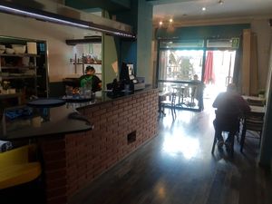 Inside at Vida Cafe in Barcelona