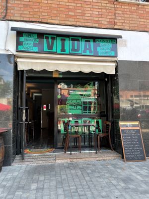  at Vida Cafe in Barcelona