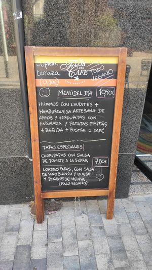  at Vida Cafe in Barcelona