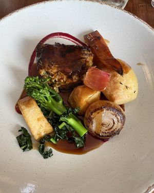 Sunday lunch 😋 at The Bruce Arms in Ripon