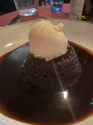 Sticky toffee heaven   at The Bruce Arms in Ripon