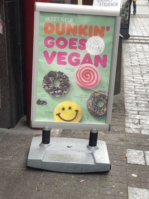 Finally  at Dunkin' in Cologne