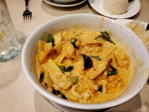 Red Curry #Veganuary at Love Thai By Thai in Norwich