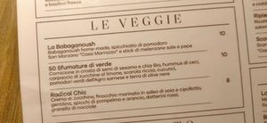 Le pizze Veggie presenti sul menù at La Contrada in Aversa