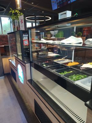 Theke at Veganland in Muehldorf