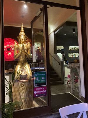 Entrance  at Thai Orchid in Lugano