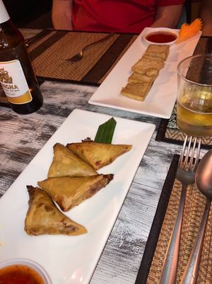 Appetizers  at Thai Orchid in Lugano