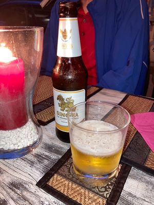 Beer  at Thai Orchid in Lugano