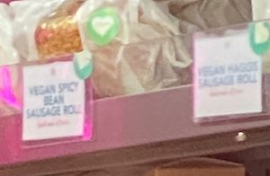 Cropped photo to show vegan savoury items!  at Livvi's Little Lunchbox in Dunkeld