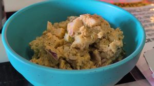 Potato salad at The Walrus in Jacksonville