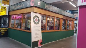 Outside at Nonna's Deliciously Different in Swansea