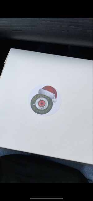 their christmas logo!!  at Nonna's Deliciously Different in Swansea