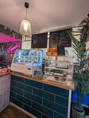 Donuts, cakes, panini's, pastries and coffee at Nonna's Deliciously Different in Swansea