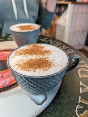 Chai Latte at Nonna's Deliciously Different in Swansea