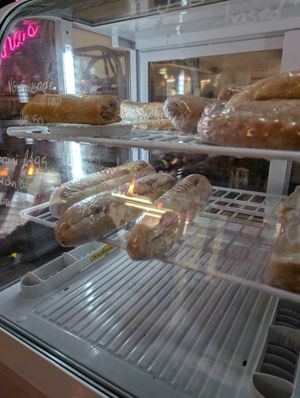 Paninis, sandwiches and sausage rolls at Nonna's Deliciously Different in Swansea