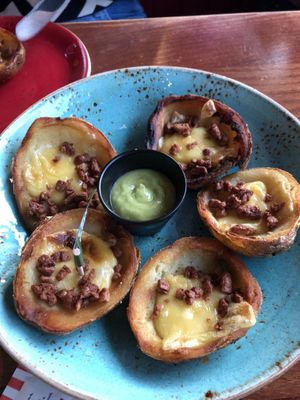 Loaded potato skins  at TGI Fridays in Walsall