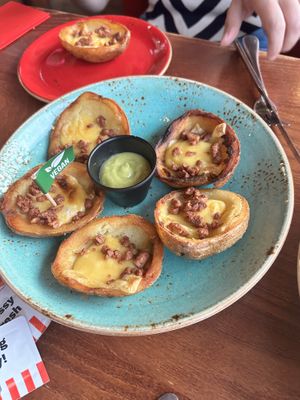 Vegan skins  at TGI Fridays in Walsall
