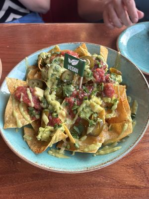 Vegan nachos  at TGI Fridays in Walsall