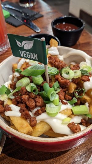 Loaded fries at TGI Fridays in Walsall