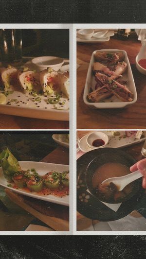 Vegan options  at La Bárbara - Aki Sushi in Panama City