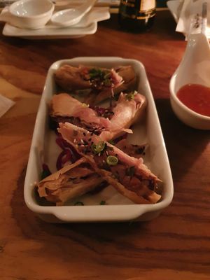  Spring rolls at La Bárbara - Aki Sushi in Panama City