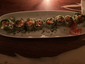 Tofu summer rolls at La Bárbara - Aki Sushi in Panama City