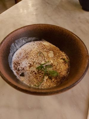 Courgette and tomato pasta at Six By Nico in Belfast