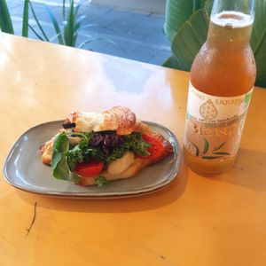  at Café Eva in Tel Aviv