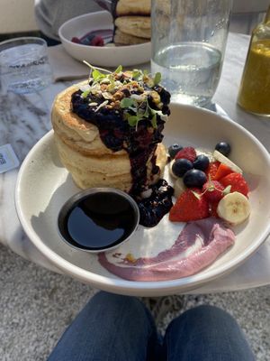Vegan pancakes   at Sunny Side Up - Nordend in Frankfurt