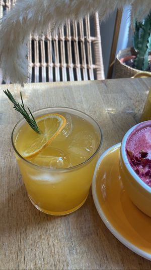 Passion fruit iced tea: good  at Sunny Side Up - Nordend in Frankfurt