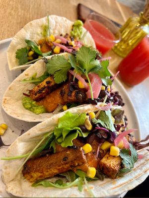 Breakfast tacos  #Veganuary at Sunny Side Up - Nordend in Frankfurt